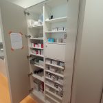 dulap cu materiale pt sala de practica